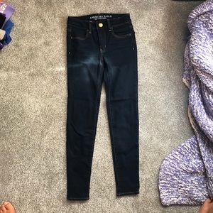 American Eagle Dark Skinny Jeans